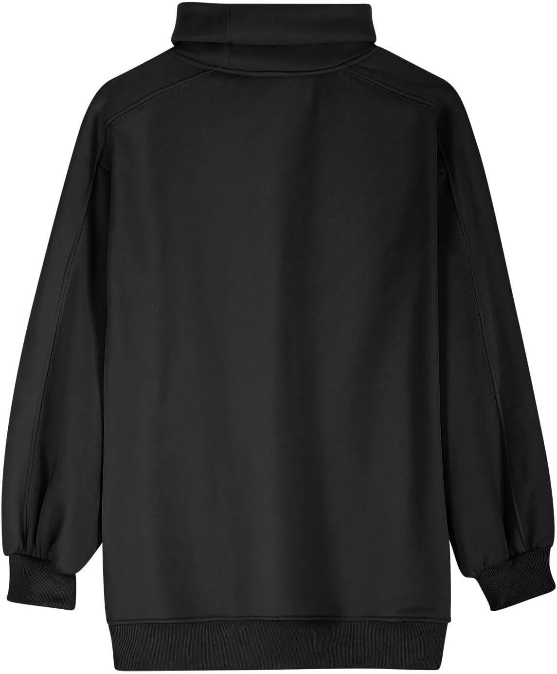Women's Long Sleeve Cowl Neck Sweatshirt Oversized Pullover Casual Loose Sweatshirts Plus Size Soft Tunic Tops