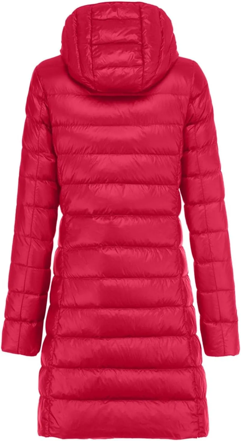 Women's Winter Windproof Warm Waterproof Down Coats Thicken Hooded fashions Puffer Jacket