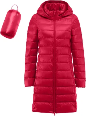 Women's Winter Windproof Warm Waterproof Down Coats Thicken Hooded fashions Puffer Jacket