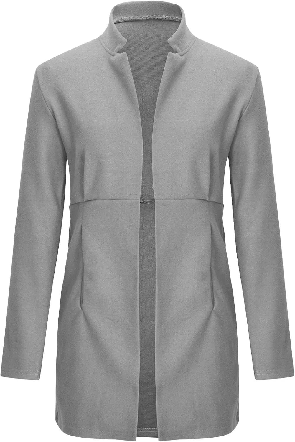 Wool Trench Coats For Women Winter Fall Fashion Notch Collar Pea Coats Plus Size Jackets Casual Walker Coat