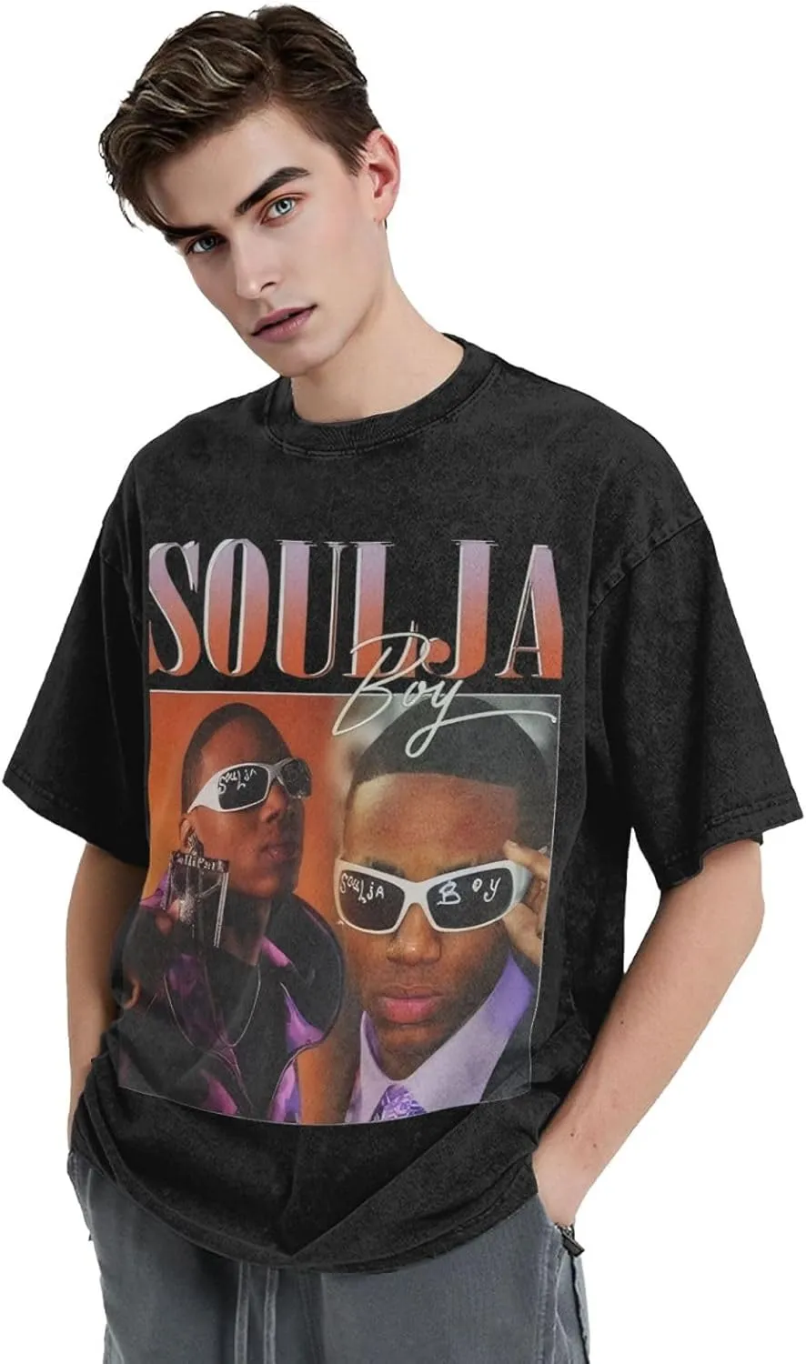 Youth & Adult Mans Woman Short-Sleeve T Shirts Round Neck Tops Clothing T Shirt