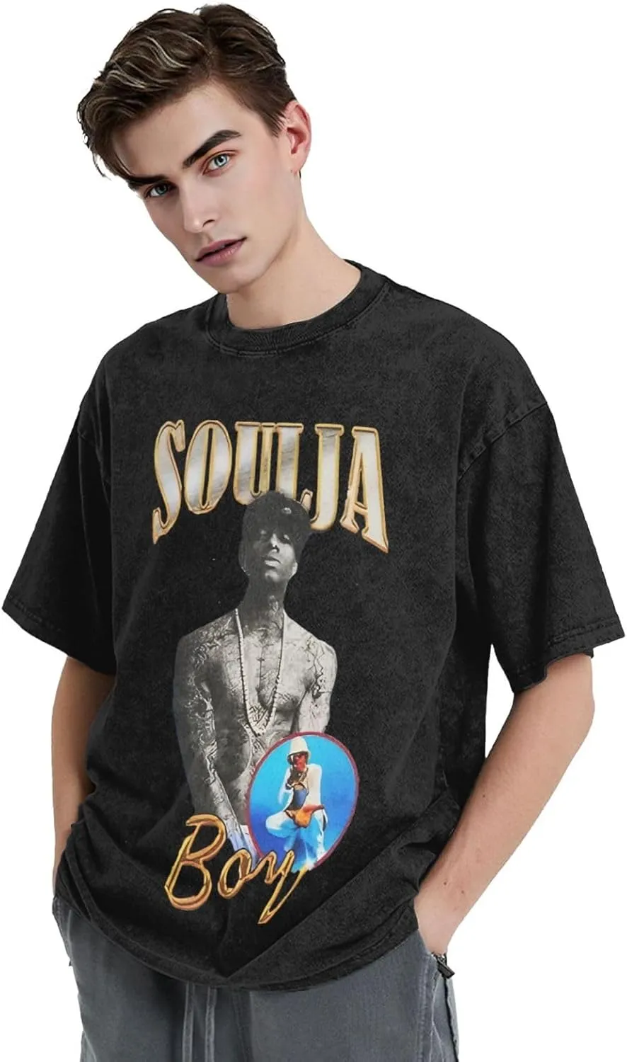 Youth & Adult Mans Woman Short-Sleeve T Shirts Round Neck Tops Clothing T Shirt
