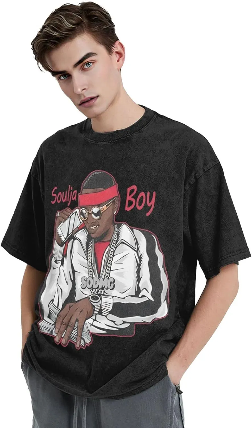 Youth & Adult Mans Woman Short-Sleeve T Shirts Round Neck Tops Clothing T Shirt